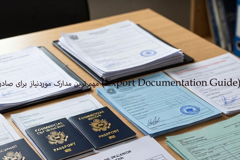 مهم‌ترین مدارک موردنیاز برای صادرات (Export Documentation Guide)